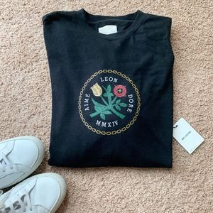 Aime Leon Dore Black Long Sleeve Shirt NWT